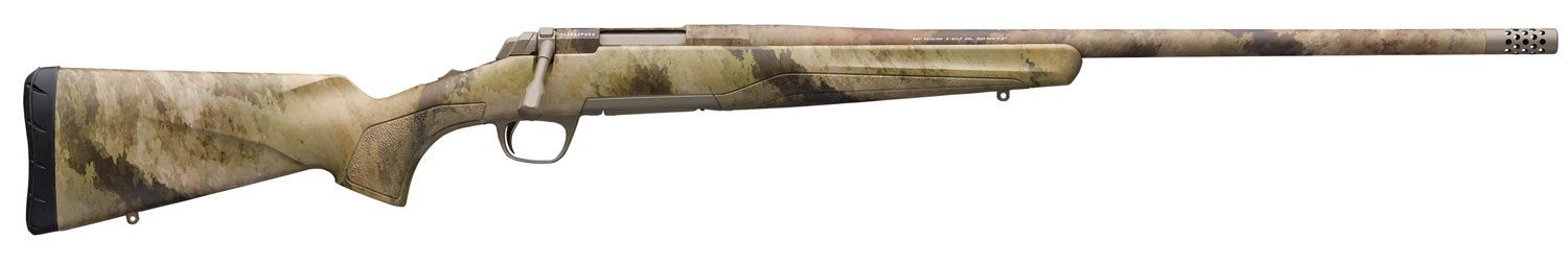 Browning X-Bolt Predator Hunter Rifle 035479209, 22-250 Rem, 22", A-TACS AU Stock, Elite Sand Cerakote Finish, 4 Rds