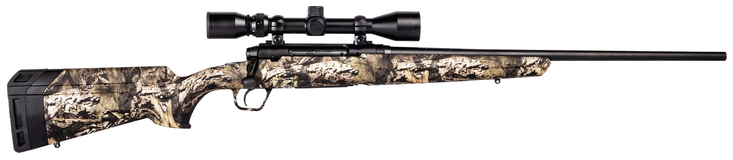 Savage Axis XP Bolt Action Rifle 57546, 350 Legend, 18", Camo Synthetic Stock, Matte Black Finish, 3-9x40mm Scope, 4 Rds