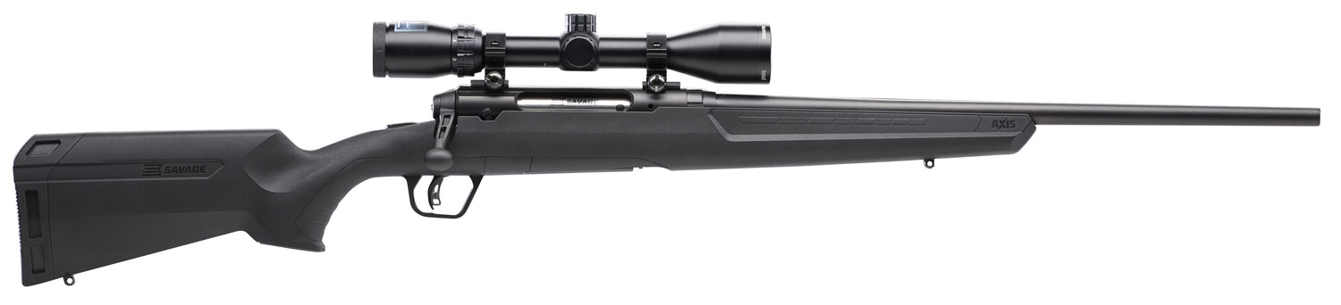 Savage Axis II Bolt Action Rifle 57548, 350 Legend, 18", Black Synthetic Stock, Black Finish, 3-9x40mm Scope, 4 Rds