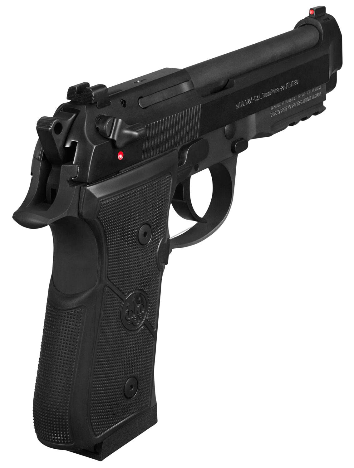 Beretta 92X FR Compact Semi-Auto Pistol J92C921, 9mm Luger, 4.25", Black Polymer Grips, Black Finish, 13 Rds