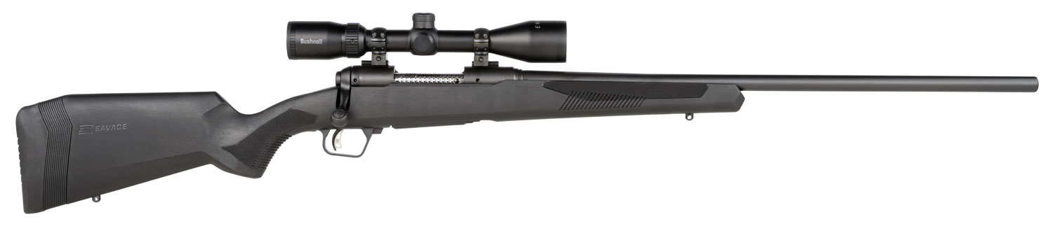 Savage 110 Engage Hunter XP Rifle 57597, 6.5 PRC, 24", Matte Black Sporter Stock, Matte Black Finish, 2 Rds