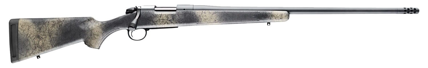 Bergara B-14 Ridge Wilderness Bolt Action Rifle B14S521, 308 Win, 20", Woodland Camo Stock, Gray Cerakote Finish, 4 Rds