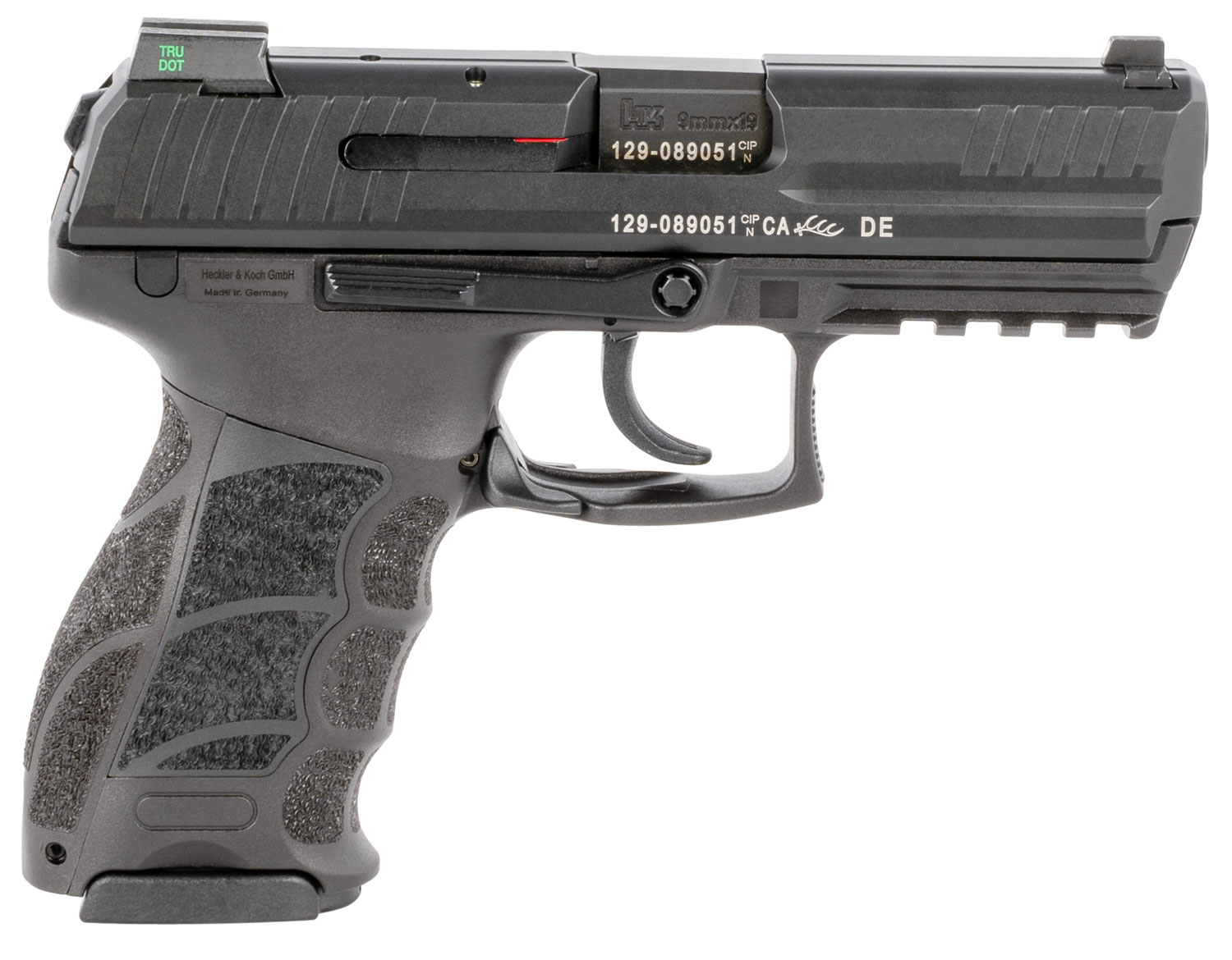 Heckler & Koch P30 V1 LEM DAO Pistol 91000014, 9mm Luger, 3.85", Black Grips, Black Finish, 10 Rds