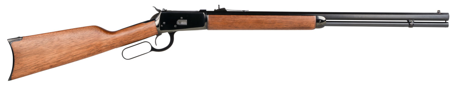 Rossi R92 Lever Action Rifle 923572413, 357 Mag, 24", Hardwood Stock, Polished Black Finish, 12 Rds