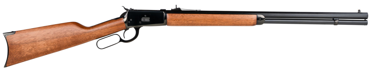 Rossi R92 Lever Action Rifle 920442413, 44 Rem Mag, 24", Hardwood Stock, Polished Black Finish, 12 Rds