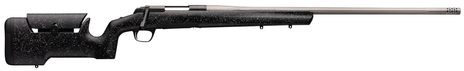 Browning X-Bolt Max Long Range Rifle 035438297, 300 PRC, 26", Black w/Gray Spec Stock, Matte Black Finish, 3 Rds