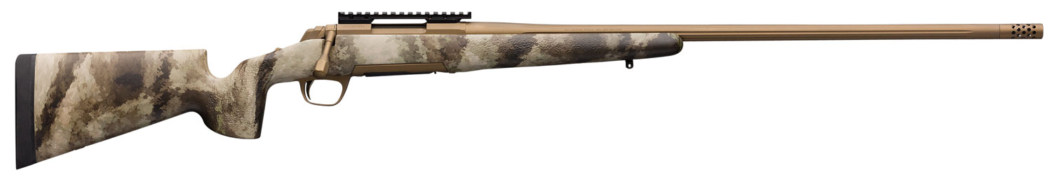 Browning X-Bolt Hell's Canyon Long Range Rifle 035395297, 300 PRC, 26", A-TACS AU Stock, Burnt Bronze Cerakote Finish, 3 Rds