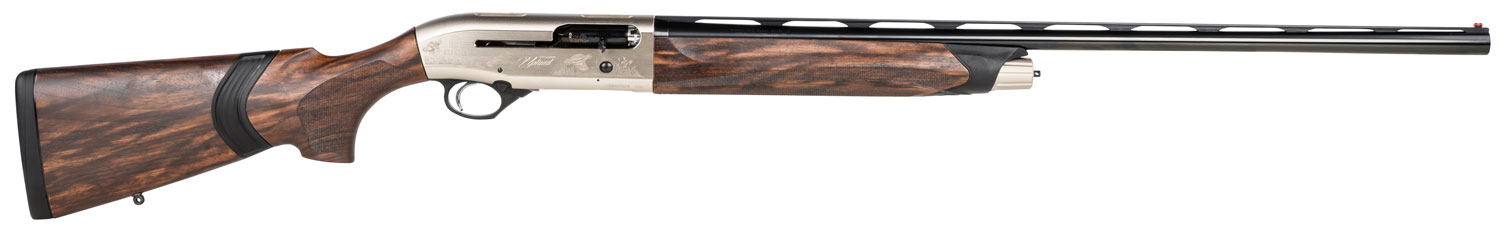 Beretta A400 Upland Shotgun w/Kickoff J40AN28, 20 Gauge, 28", 3" Chmbr, Walnut Stock, Silver Finish