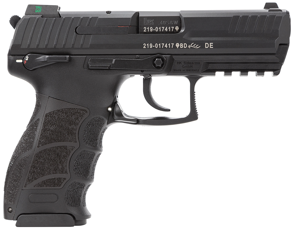 Heckler & Koch P30S V3 DA/SA Pistol 81000128, 40 S&W, 3.85", Black Grips, Black Finish, 13 Rds