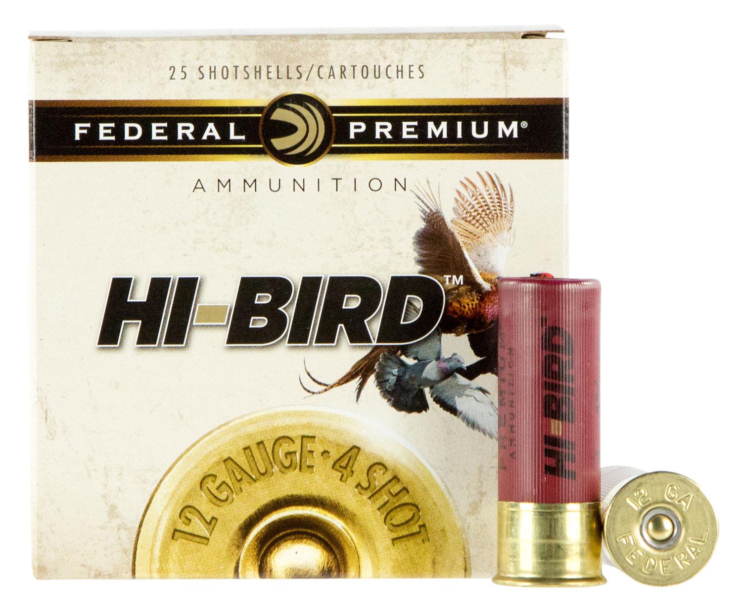 Federal Premium Upland Hi-Bird Shotshells HVF12H5, 12 Gauge, 2-3/4