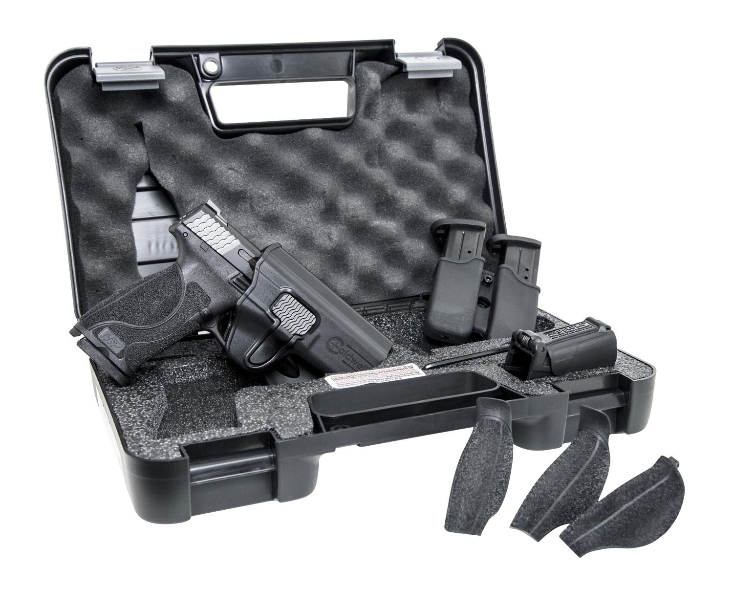 Smith & Wesson M&P M2.0 Carry & Range Kit Pistol 11766, 40 S&W, 4.25", Matte Black, 15 Rds