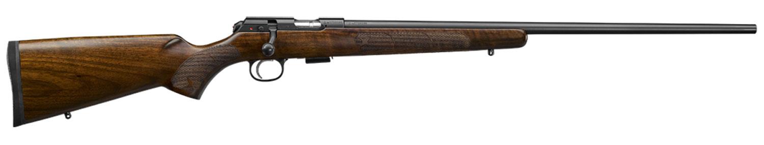 CZ-USA CZ 457 American Bolt Action Rifle 02312, 17 HMR, 24", American Style Stock, Blued, 5 Rds