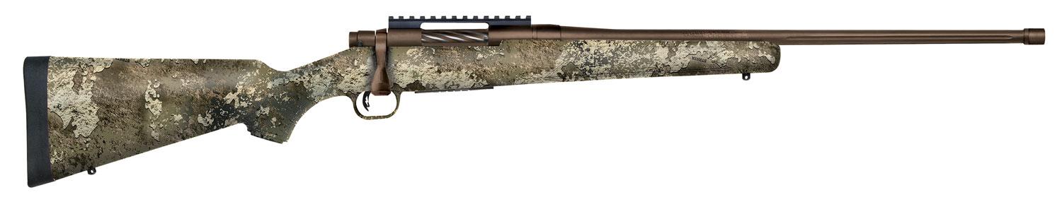 Mossberg Patriot Predator Bolt Action Rifle 28046, 6.5 Creedmoor, 22", Brown Cerakote, Natural Camo Finish, 5 Rds