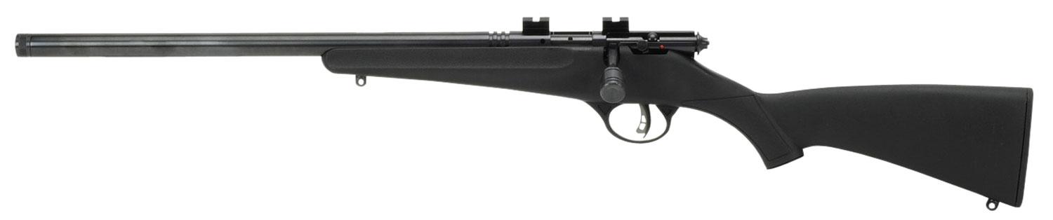 Savage Arms Rascal FLV-SR Youth Bolt Action Rifle 13841, 22 Short, 16.12", Black Fixed Stock, 1 Rd