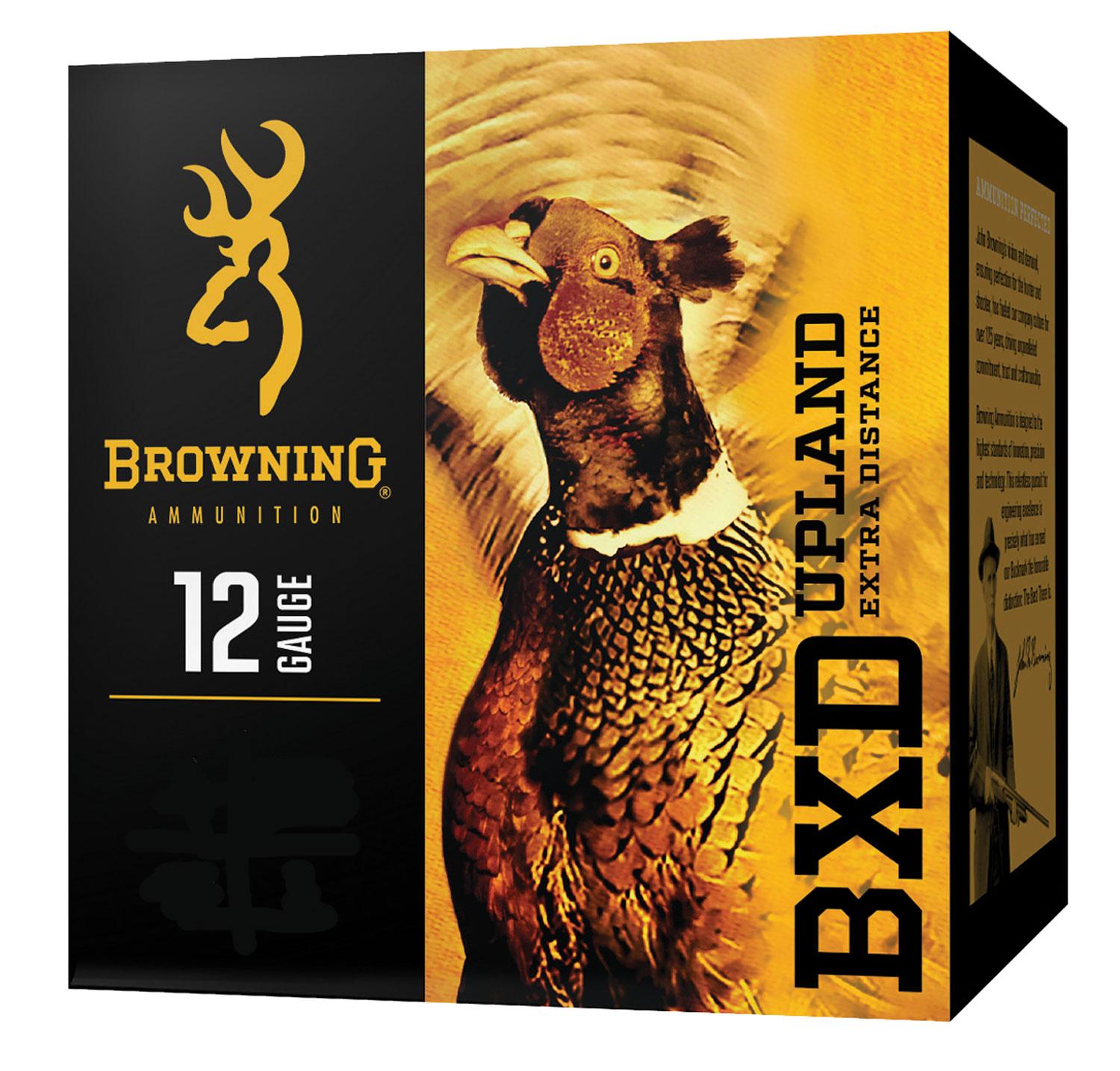 Browning BXD Steel Upland Shotshells B193831226, 12 Gauge, 2-3/4", 1 3/8 oz, #6 Steel Shot, 25 Rds/bx