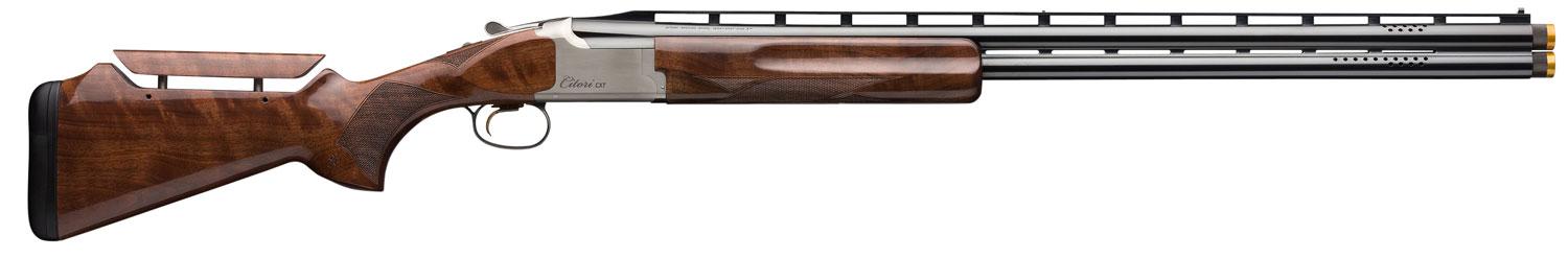 Browning Citori CXT White Shotgun 018182327, 12 Gauge, 32", 3" Chmbr, Adj. Comb, Silver Nitride Finish