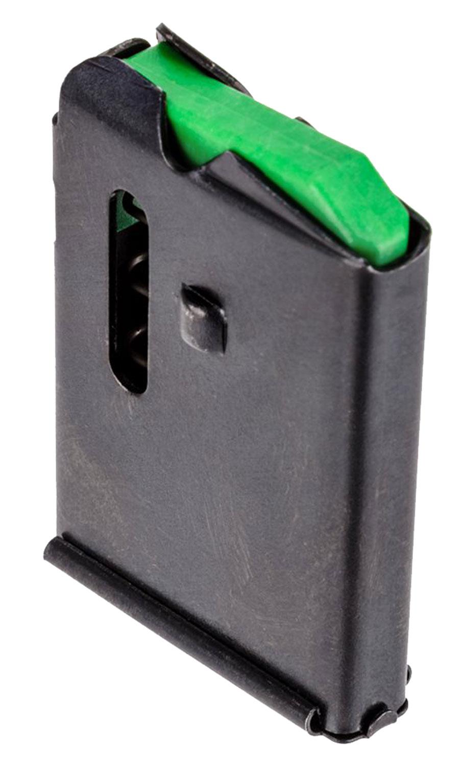 Rossi RB22/RB17 Magazine, 17 HMR/22 WMR, 5 Rounds, Black Steel, Detachable (358000200)