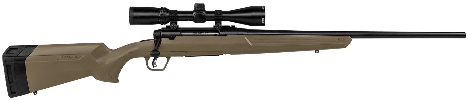 Savage Arms Axis II XP Bolt Action Rifle 57176, 30-06 Springfield, 22", 3-9x40mm Scope, FDE Finish, 4 Rds