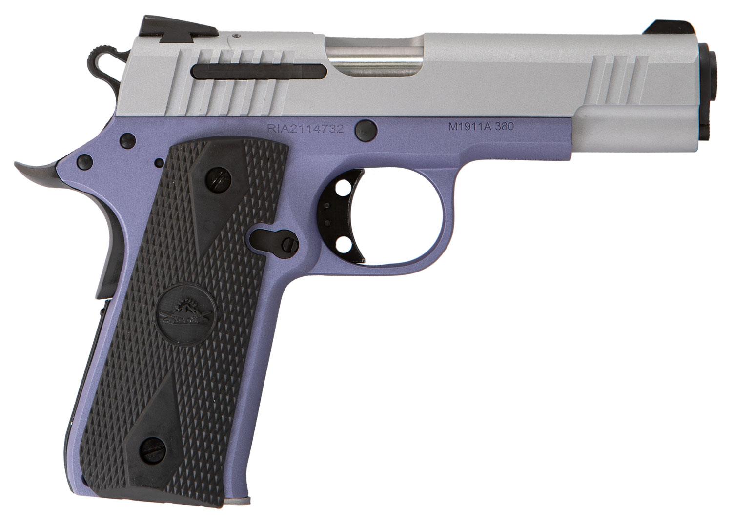 Citadel 1911-A1 Baby SAO Pistol CIT380OLALA, 380 ACP, 3.75", Crushed Orchard Cerakote Finish, 7 Rds