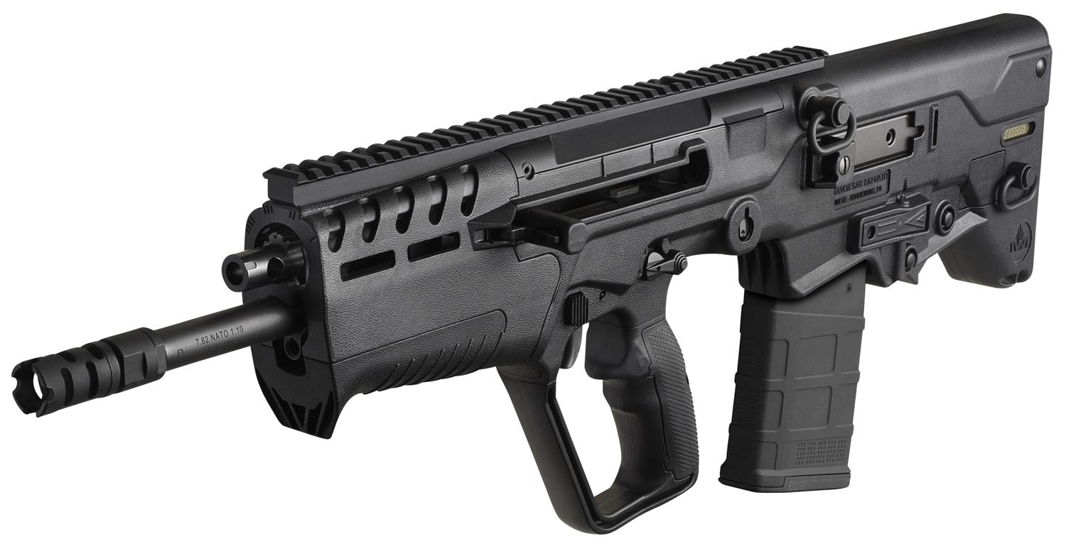 IWI Tavor 7 Semi-Auto Rifle T7B20, 7.62x51mm NATO, 20", Ambidextrous, Fixed Bullpup Stock, Black Finish, 20 Rds