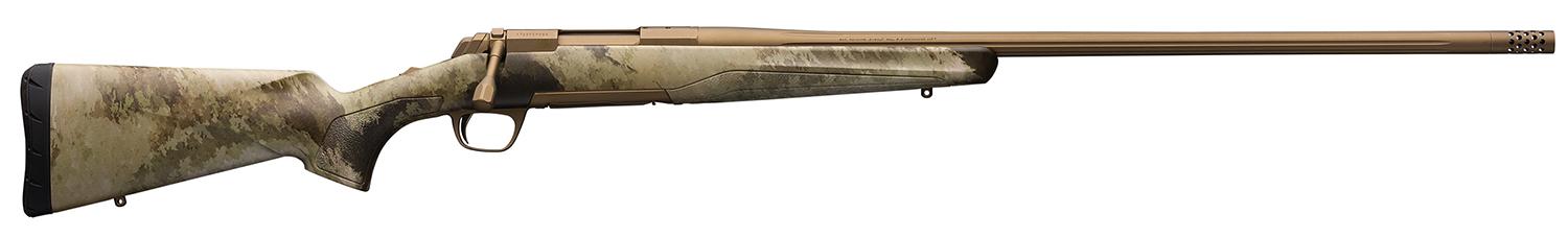Browning X-Bolt Hells Canyon Long Range Bolt Action Rifle 035499299, 6.8 Western, 26", Burnt Bronze Cerakote, 3Rd