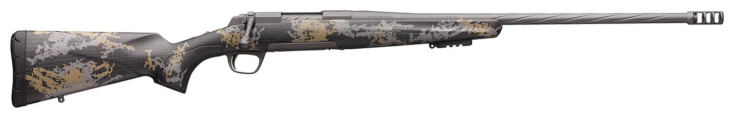 Browning X-Bolt Mountain Pro Bolt Action Rifle 035540246, 300 WSM, 23", Tungsten Gray Cerakote, 3 Rds