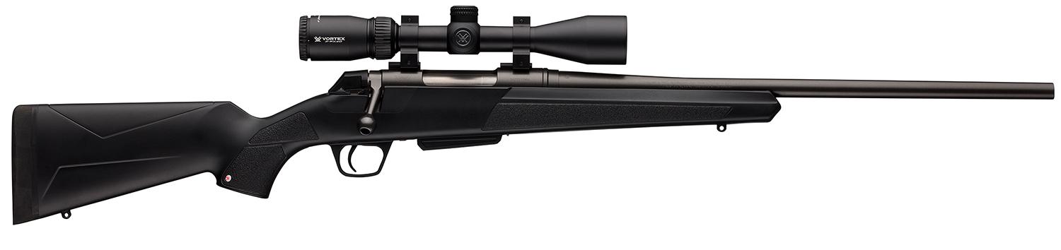 Winchester XPR Compact Scope Combo Bolt Action Rifle 535737294, 6.5 PRC, 22", Matte Black Stock, Vortex Crossfire II Scope, 3 Rds