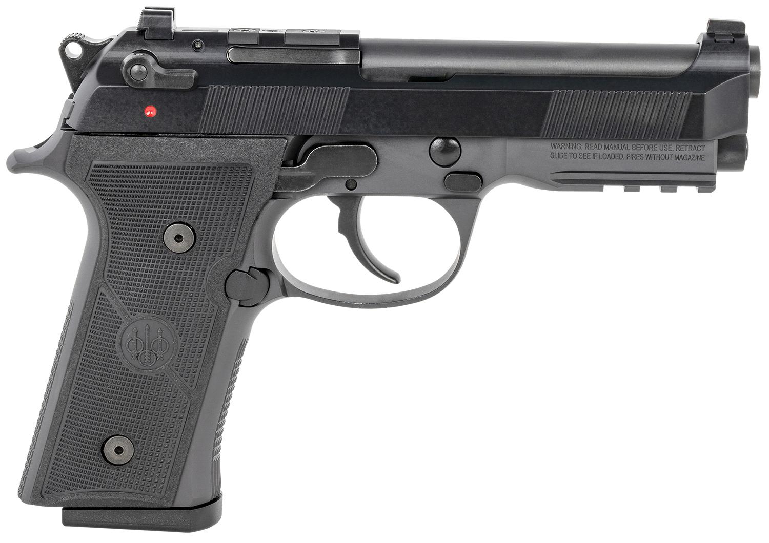 Beretta 92X RDO Centurion Pistol J92QR920G70, 9mm Luger, 4.25", Checkered Polymer Grips, Black Finish, 10 Rds