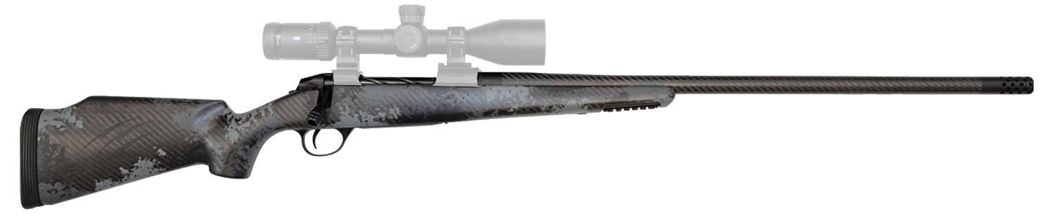 Fierce Carbon Rage Bolt Action Rifle FCRG300PRC24TP, 300 PRC, 24", Phantom Camo, Tungsten Gray Cerakote, 3 Rds