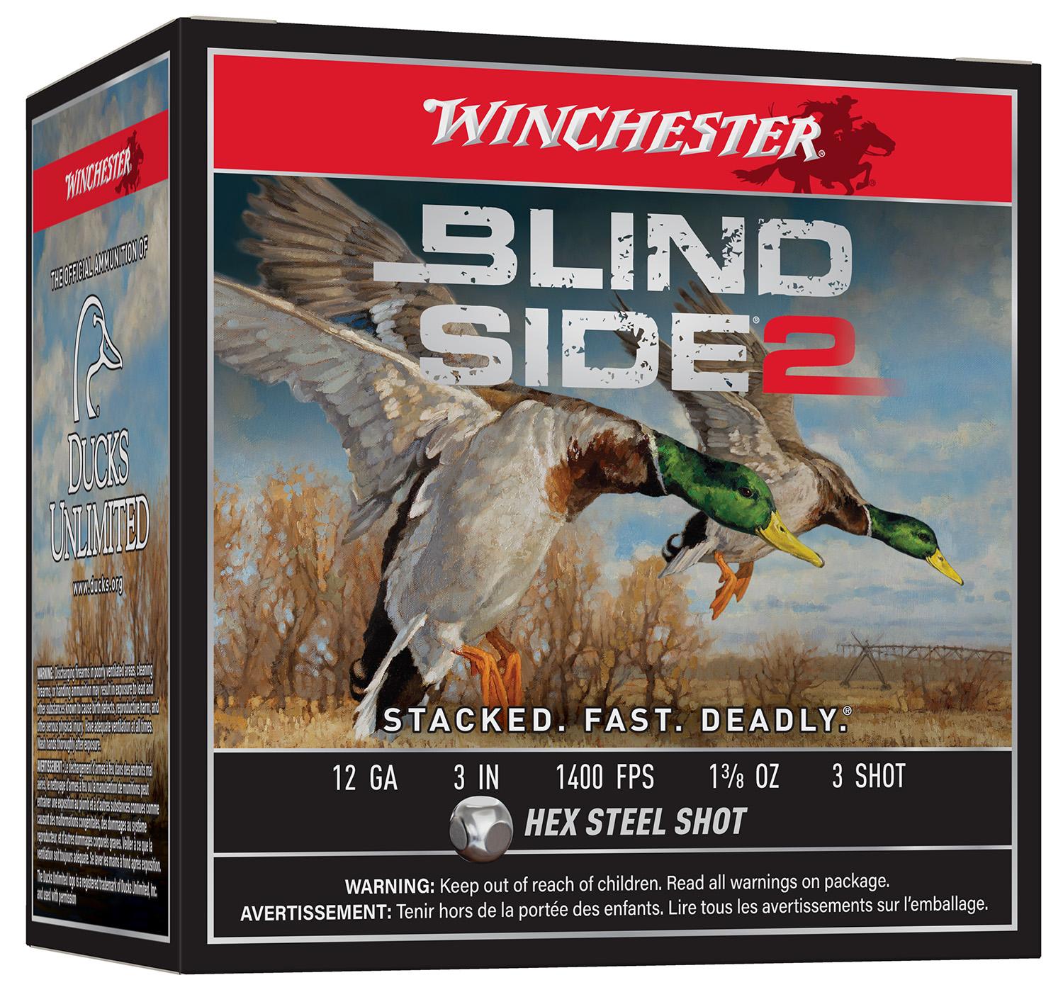 Winchester Blind Side 2 Shotshells XBS1233, 12 Gauge, 3