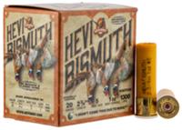 HEVI-Shot Hevi-Bismuth Upland Shotshells HS17715, 20 Gauge, 2-3/4", 1300 fps, #5 Shot, 25 Rds/bx