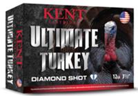 Kent Cartridge Ultimate Turkey Diamond Shotshells C1235TK635, 12 Gauge, 3-1/2", 2 1/4 oz, #5 Lead, 10 Rds/bx