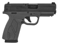 Bersa BPCC Concealed Carry SA/DA Pistol BP9GRCC, 9mm Luger, 3.30", Polymer Grips, Gray Finish, 8 Rds