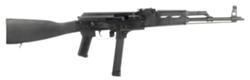 Century Arms WASR Semi-Auto Rifle RI4312N, 9mm Luger, 17.50", Glock Mag Compatible, Black Finish, 33 Rds