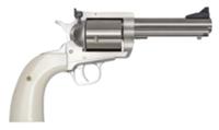 Magnum Research BFR Short Cylinder Revolver BFR44MAG5B6, 44 Rem Mag, 5", White Polymer Grips, 6rd