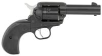 Ruger Wrangler SAO Revolver 2015, 22 LR, 3.75", Black Birdshead Grips, Black Cerakote Aluminum Finish, 6 Rd