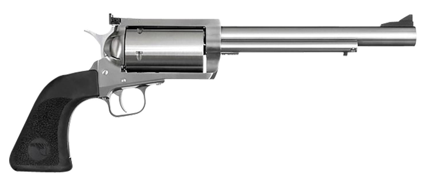 Magnum Research BFR SAO Revolver BFR350L7, 350 Legend, 7.50", Black Grips, Brushed Steel Finish, 6 Rds