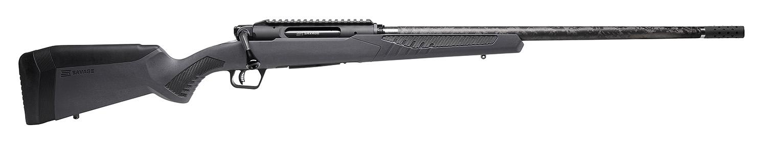 Savage Impulse Mountain Hunter Rifle 57903, 300 PRC, 24" Threaded, Fixed AccuStock, Black Finish, 3 Rds
