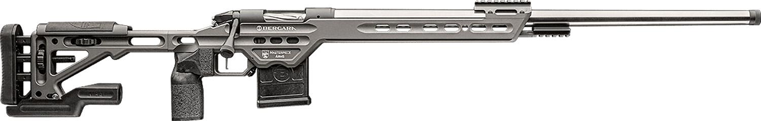 Bergara Premier Competition Bolt Action Rifle BPR2565CM, 6.5 Creedmoor, 26", MPA BA Competition Chassis Stock, Graphite Cerakote Finish, 10 Rds