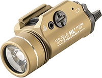 Streamlight TLR-1 HL Rail Mount Tactical Light for Pistols, Flat Dark Earth (69266)