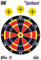 Pro Shot Products 12" x 18" Game Series Dartboard Heavy Tag Paper Target, 8 Pack (GSDART8PK)