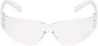 Pyramex S4110S Intruder Glasses Adult, Clear Lens, Polycarbonate Clear Frame, 1-Pair