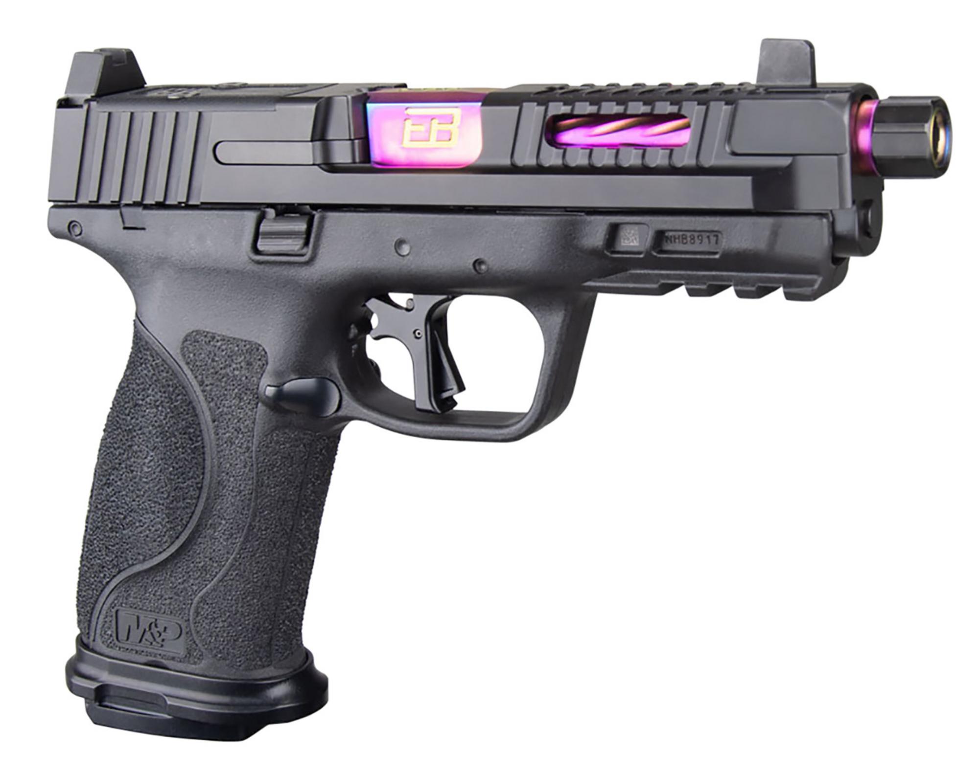 Ed Brown MPF2 Fueled, 9mm Pistol, 4.25", M&P Style Grips, Match Grade Threaded Barrel, 17 Rds