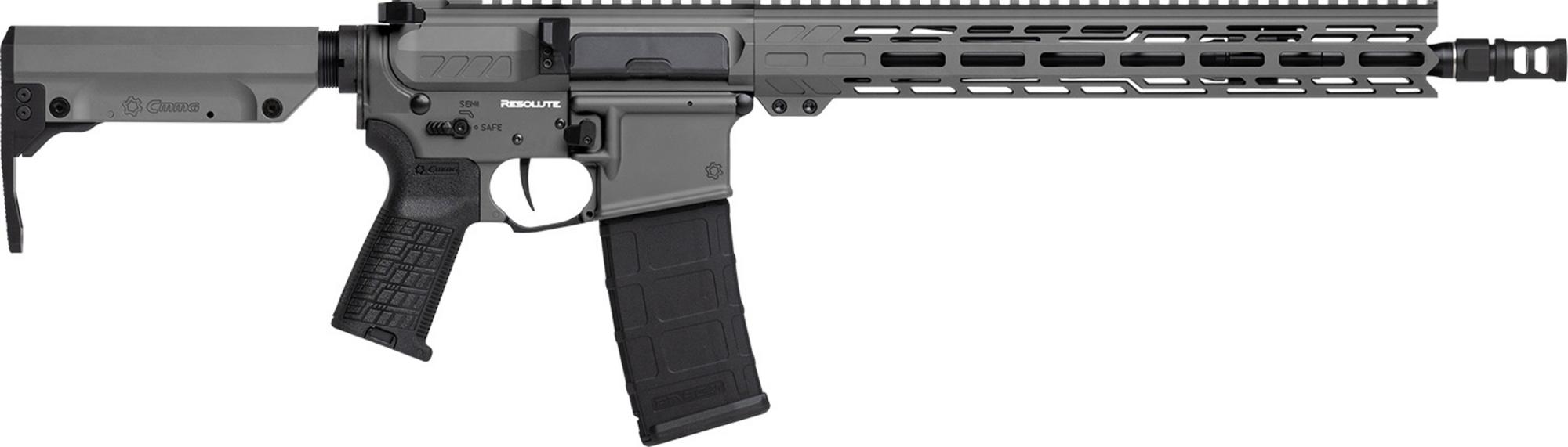 CMMG MK4 Rifle 30A240ATNG, 300 Blackout, 14.50" (Pinned), 6 Position RipStock, Tungsten Cerakote, 30 Rds