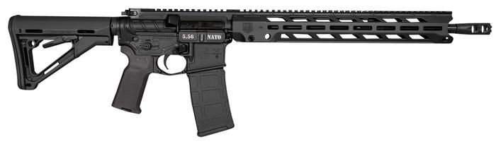 Diamondback DB-15 Rifle DB1784K001, 5.56 NATO, 16", Magpul CTR Stock, V4 S Handguard, 30 Rds