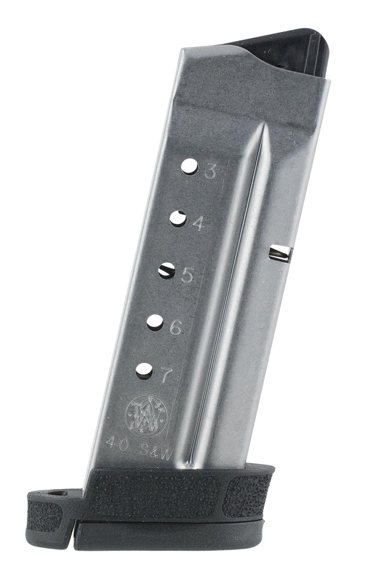 Smith and Wesson M&P Shield M2.0 40 S&W 7 Rounds Stainless Magazine (300987)