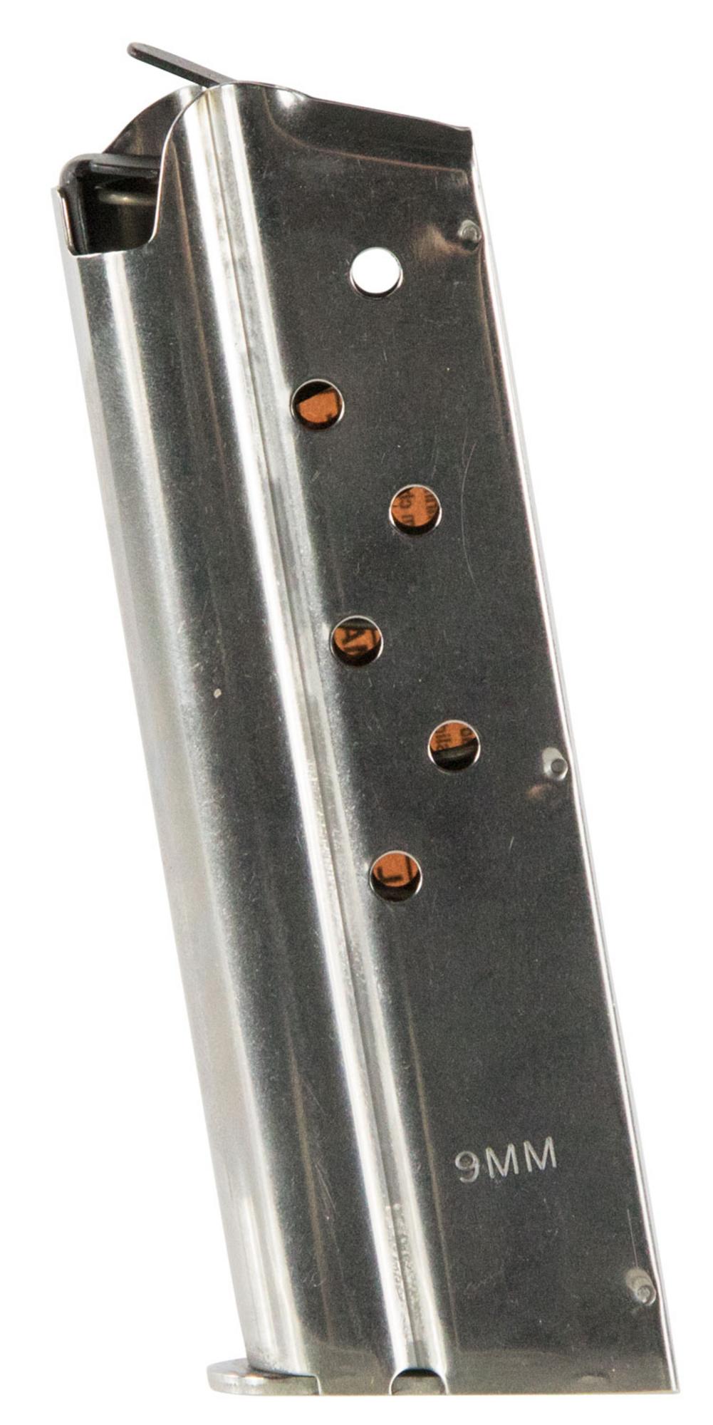 Ruger SR1911 Officer 9mm Luger 7 Rounds Stainless Magazine (90652)