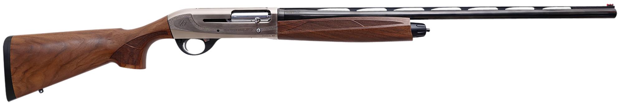 Weatherby 18i Deluxe Full Size Shotgun ID22026MAG, 20 Gauge, 26", 3" Chmbr, Fixed Stock, Engraved Nickel Finish, Walnut Stock
