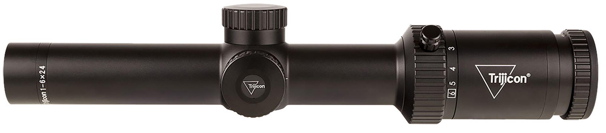 Trijicon Credo HX SFP Rifle Scope 2900017, 1-6x, 24mm Obj, 30mm Tube, Illuminated BDC Hunter Holds Reticle