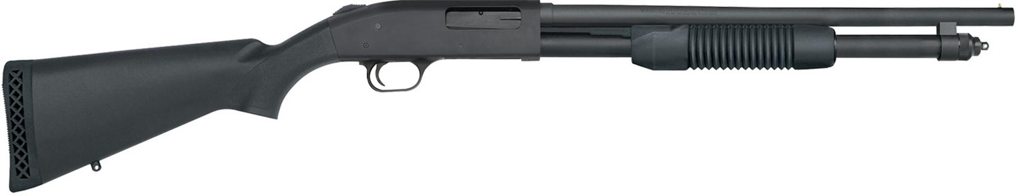 Mossberg 590 Persuader Shotgun 50698, 20 Gauge, 18.50", 3" Chmbr, Synthetic Stock, Black Finish